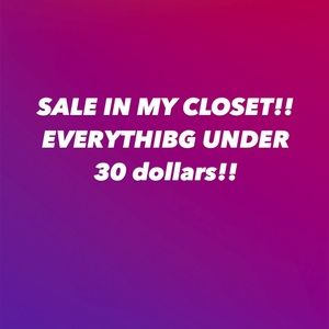 🎉🎉CYBER WEEK SALE!!!